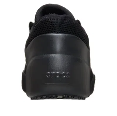 Crocs Bistro No Hands Work Sneaker In Black