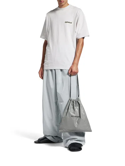 Balenciaga Oversized Logo-print Cotton-jersey T-shirt In Multi