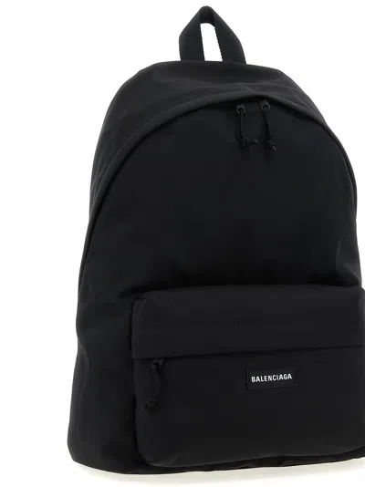 Balenciaga Explorer Backpack In Black