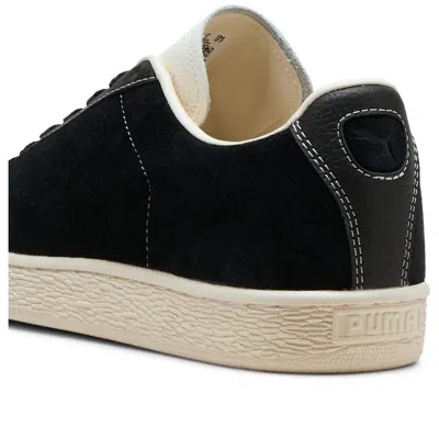Puma Suede Icons Logo-detail Sneakers In Black