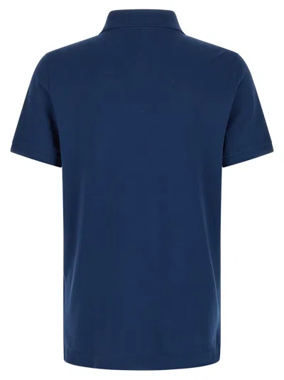 Canada Goose Beckley Polo Shirt Short Sleeve Collar In Blue