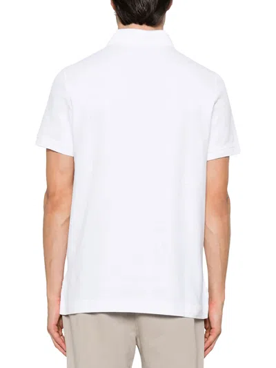 Canada Goose Men Beckley Polo Shirt In Structured Cotton In Yellow