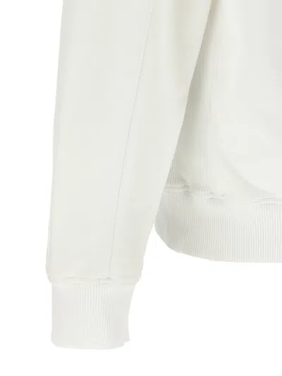 Casablanca Tennis Club Logo-print Hooded Cotton Sweatshirt In White