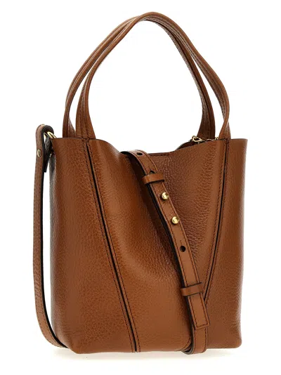 Chloé Spin Handbag In Brown
