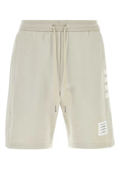 Thom Browne Beige Solid Shorts In Neutral