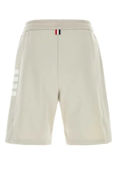 Thom Browne Beige Solid Shorts In Neutral