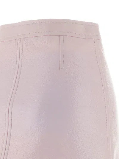 Courrèges Ribbed Spaghetti Strap Top With Elegant Logo Detail And Luxurious Fabric Blend In Black