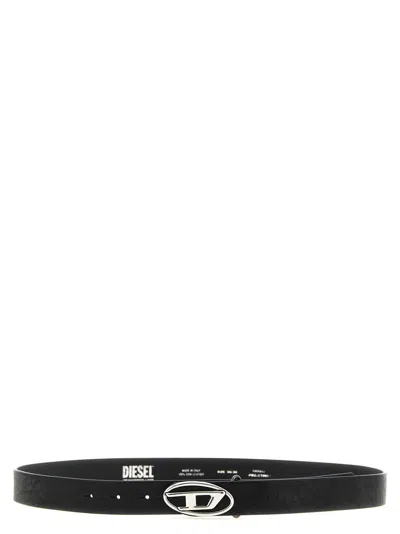 Diesel Black B-1dr-layer Belt In Black