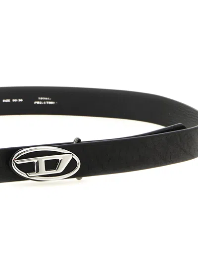 Diesel Black B-1dr-layer Belt In Black
