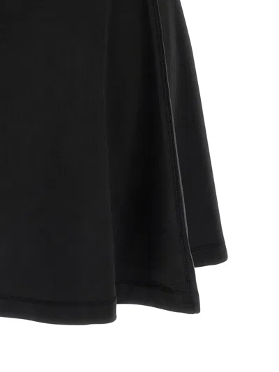 Diesel Mini Dress With Spaghetti Straps And Scoop Neck In Black