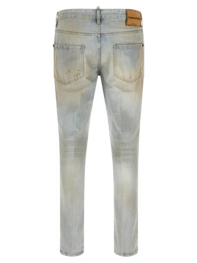 Dsquared2 Light Blue Denim Jeans In Blue