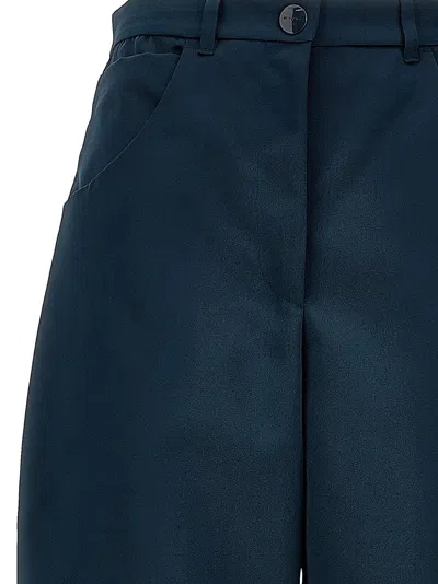 Etro Dark Blue Pegaso Cargo Pants In Blue