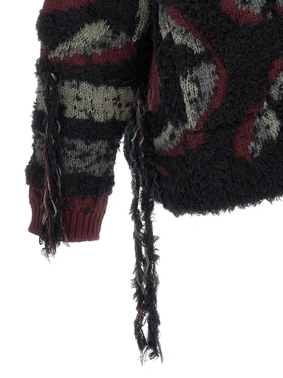 Etro Women Fringed Oversized Cardigan In Multi
