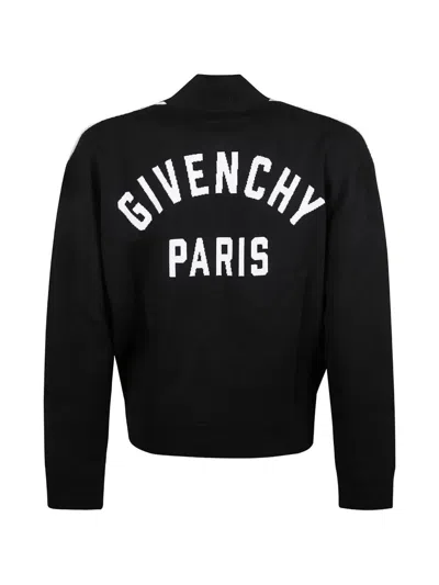 Givenchy Couture Seam Zipped Cardigan Clothing In Black