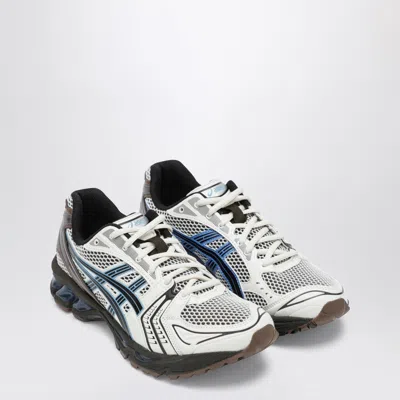 Asics Cream And Blue Gel-kayano 14 Sneakers In Black