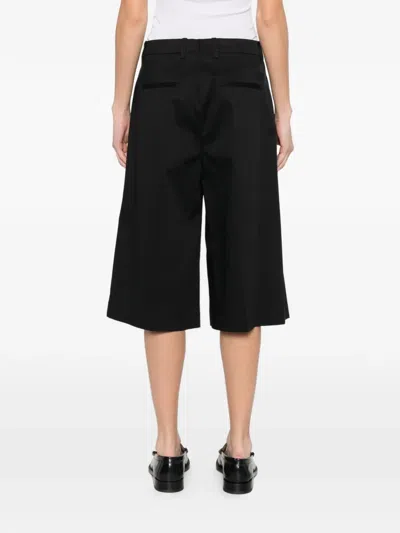 Berwich Button Shorts In Black