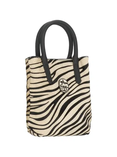 Ash Reggae Zebra-pattern Tote Bag In Multi