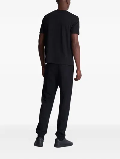 Balmain Logo-print Cotton T-shirt In Black