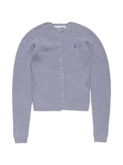 Acne Studios Button-up Cardigan In Blue