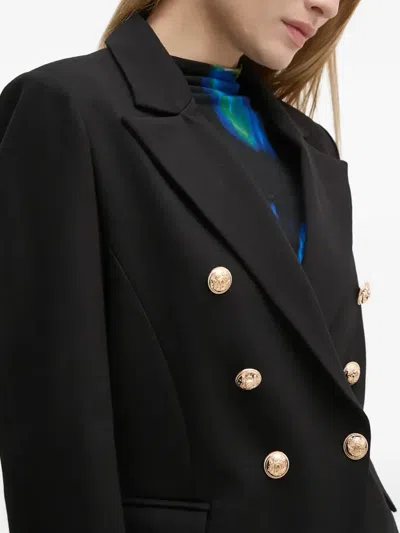 Gaudì Double-breasted Blazer In Black