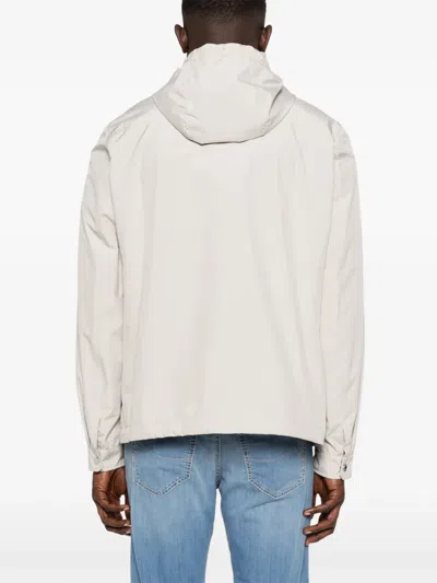 Moorer Flap-pocket Jacket In Neutral