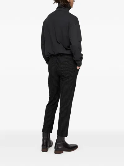 Acne Studios Zip-up Roll-neck Sweater In Multi