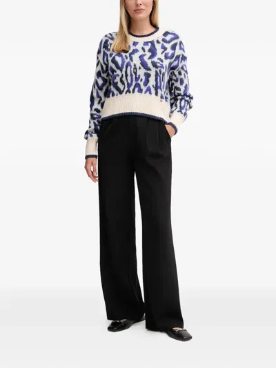 Gaudì Jacquard Sweater In Multi