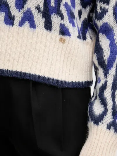 Gaudì Jacquard Sweater In Multi