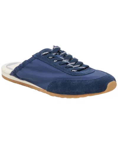 Dolce Vita Daris Mule Sneakers Navy Nylon In Blue