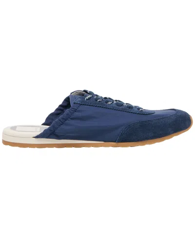Dolce Vita Daris Mule Sneakers Navy Nylon In Blue