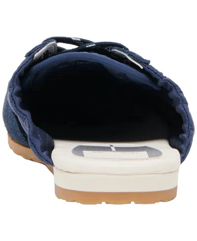 Dolce Vita Daris Mule Sneakers Navy Nylon In Blue