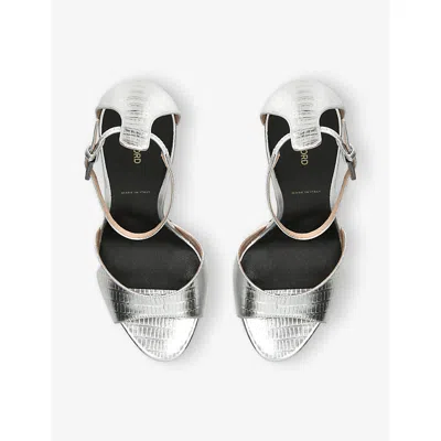 Tom Ford Women Silver Leather Heels, 7.5 Luxury Pumps & Heels For Women Darveys In Silver