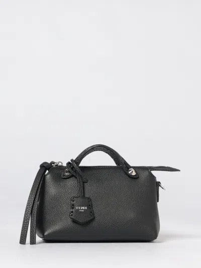 Fendi Women By The Way Selleria Medium Shoulder Bag In Black