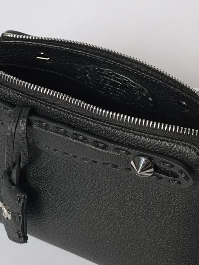 Fendi Women By The Way Selleria Medium Shoulder Bag In Black