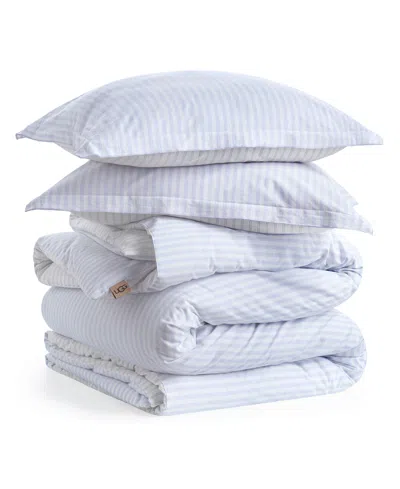 Ugg Anders Cotton 3-pc. Comforter Set, King In Blue