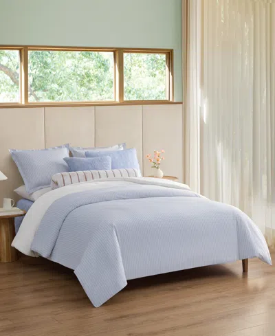 Ugg Anders Cotton 3-pc. Comforter Set, Full/queen In Blue