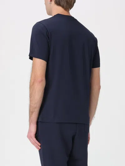 Autry T-shirt With Logo Embroidered On The Front In Blue