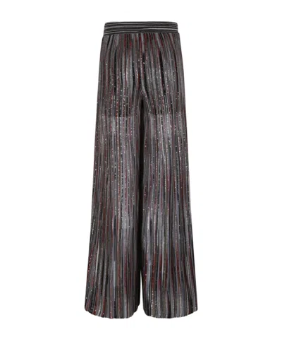 Missoni Striped-pattern Trousers In Multi