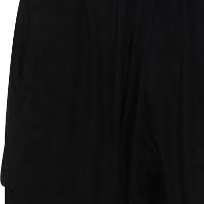Thom Krom Black Relaxed Cargo Pants In Black