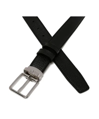 Montblanc Adjustable Belt In Black