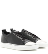 LANVIN Low-top leather sneakers