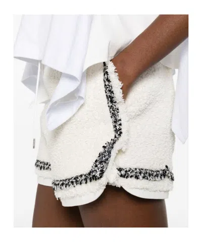 Sacai Drawstring Shorts In Black