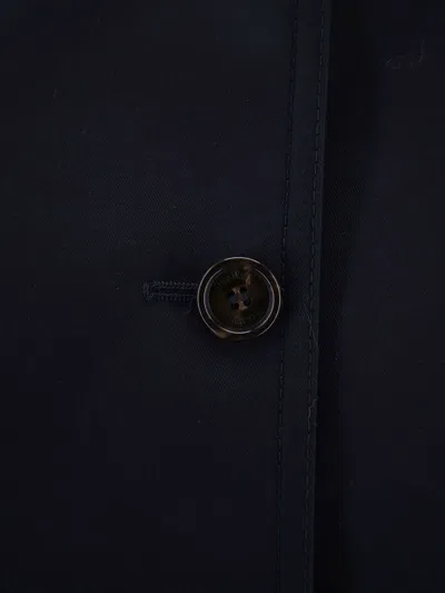 Max Mara Collared Cape In Black