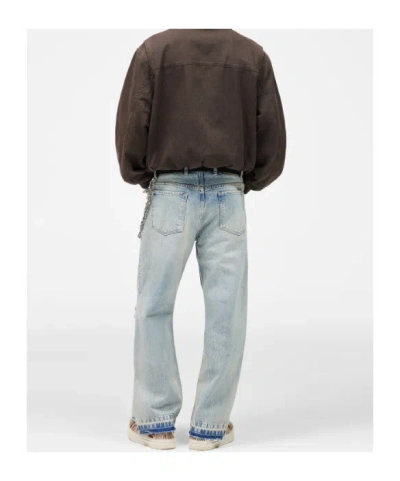 Represent Roscoe Logo Detail Cotton Canvas Bomber Jacket In Brown