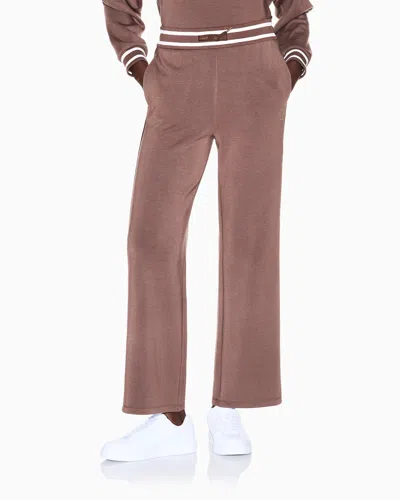 Armani Exchange Technical Fabric Jogger Pants In Brown