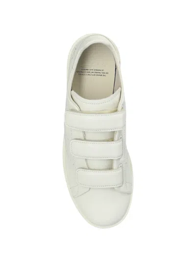 Y-3 Triple Strap Leather Sneakers In Multi