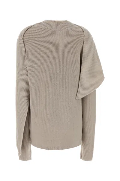 Entire Studios Sand Wool Sweater In Neutral