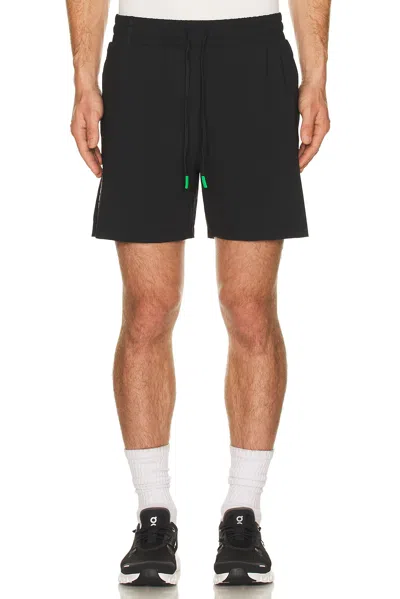 Malbon Performance Poly Tech Shorts In Black