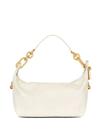 Balmain Medium Sync Shoulder Bag In Neutral