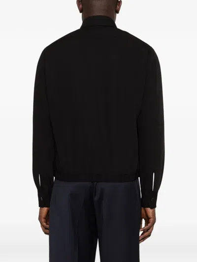 Lardini Buttoned Pocket Jacket In Black